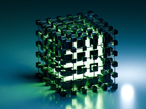 Abstract Sci-Fi Model 3D Модель