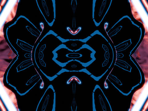 Abstract Alien Animation Model 3D