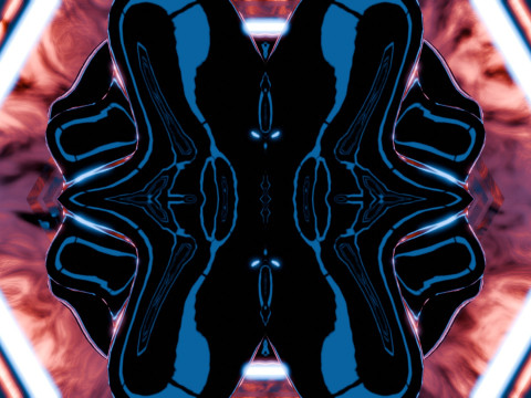 Abstract Alien Animation Model 3D