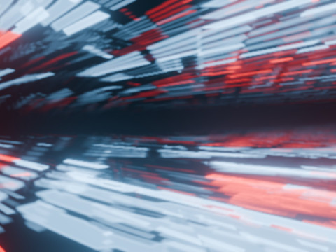 Vibrant Abstract loop Animation Modelo 3D
