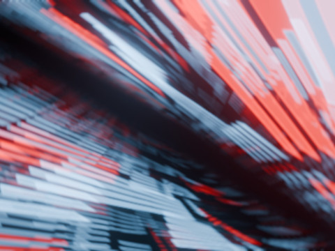 Vibrant Abstract loop Animation Modelo 3D