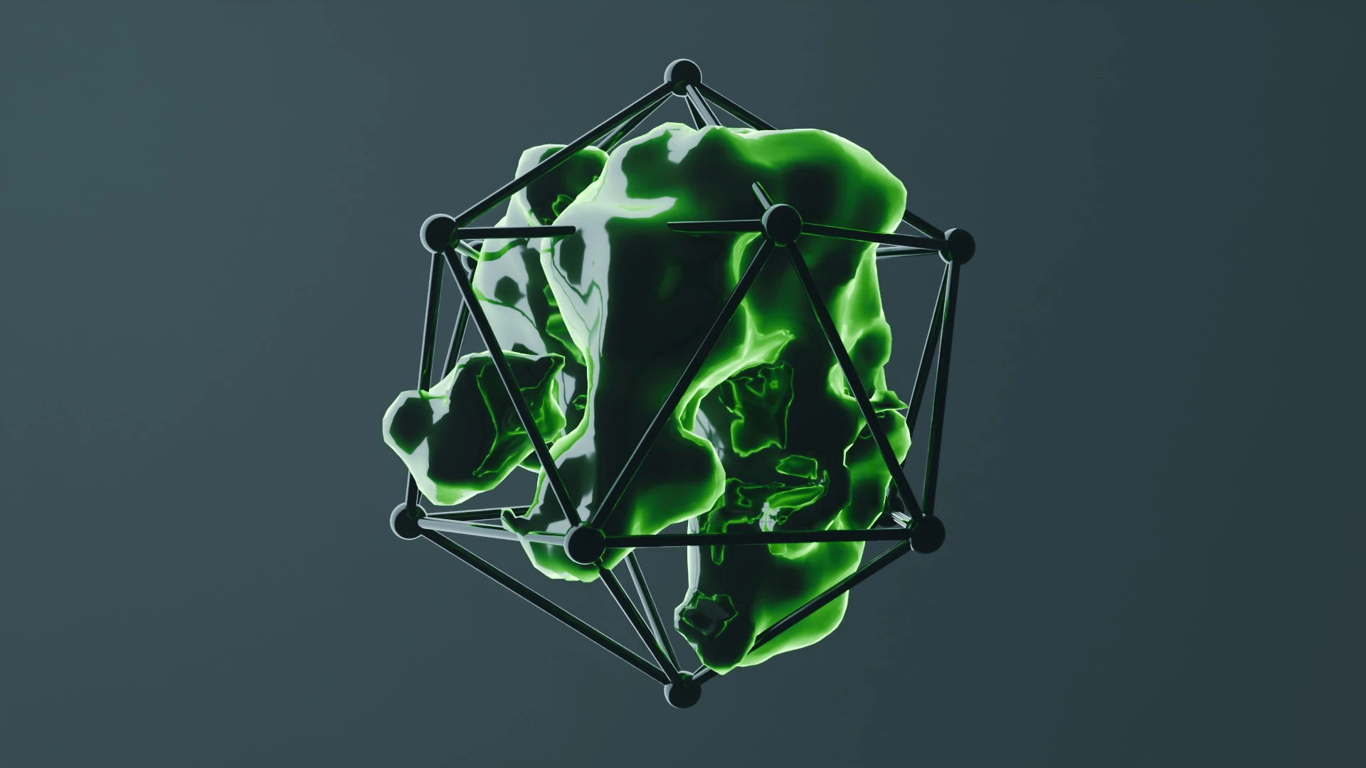 Living Parasite Animation 3D Model .c4d .max .obj .3ds .fbx .stl .blend