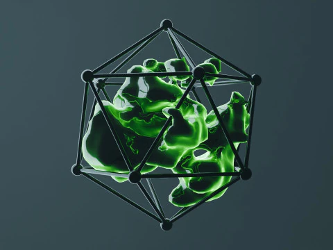 Living Parasite Animation 3D Model