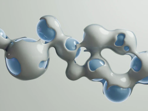 Abstract Sci-Fi Animation 3D Model