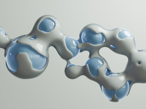 Abstract Sci-Fi Animation Model 3D