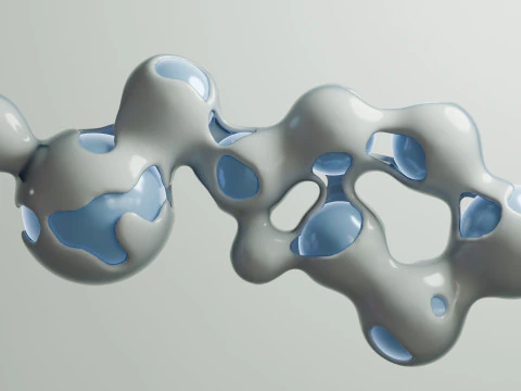 Abstract Sci-Fi Animation 3D Model