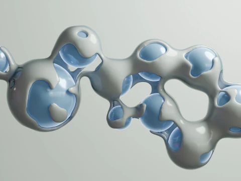 Abstract Sci-Fi Animation 3D Model