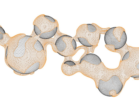 Abstract Sci-Fi Animation Model 3D