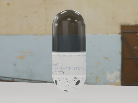 Capsule Pills 3D Модель
