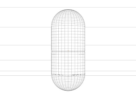 Capsule Pills 3D Модель