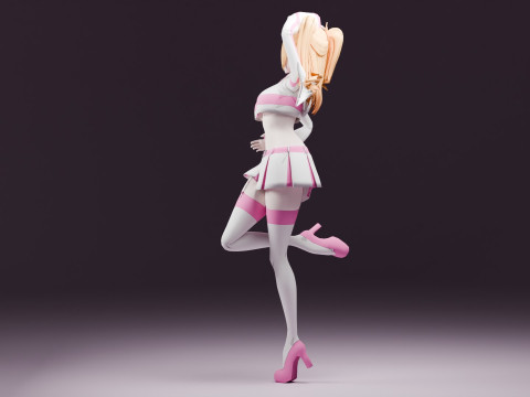 Nigoriri - Liliel 3D 模型