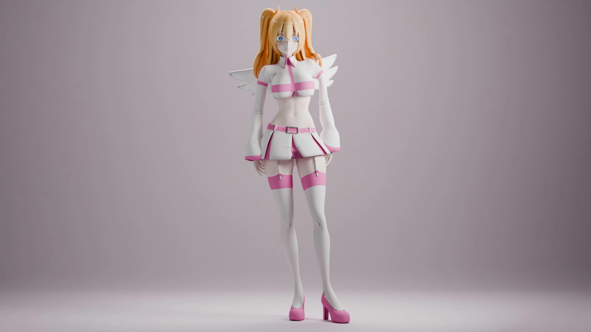 Nigoriri - Liliel Animation 3D Model .c4d .max .obj .3ds .fbx .stl .blend