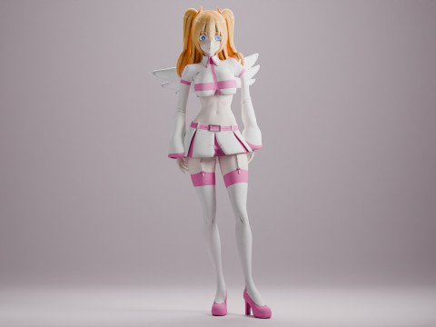 Nigoriri - Liliel Animation Modèle 3D