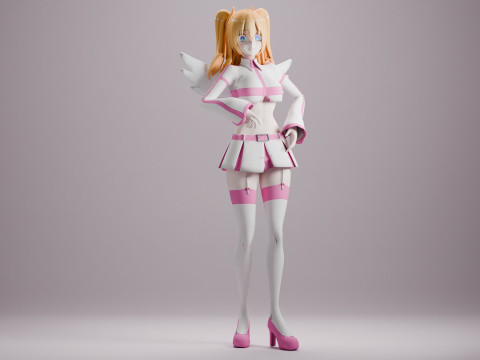 Nigoriri - Liliel Animation Model 3D