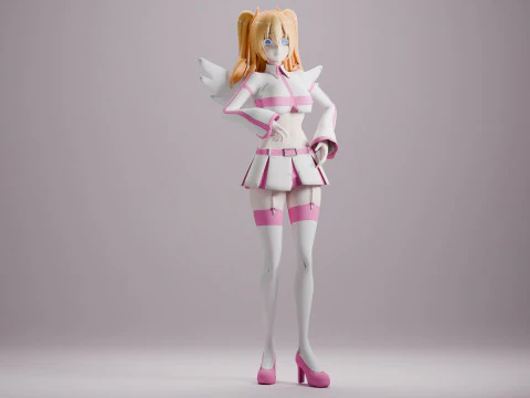Nigoriri - Liliel Animation 3D Model