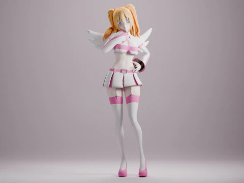 Nigoriri - Liliel Animation 3D Model