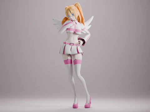 Nigoriri - Liliel Animation 3D Model