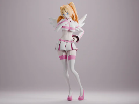 Nigoriri - Liliel Animation 3D Model