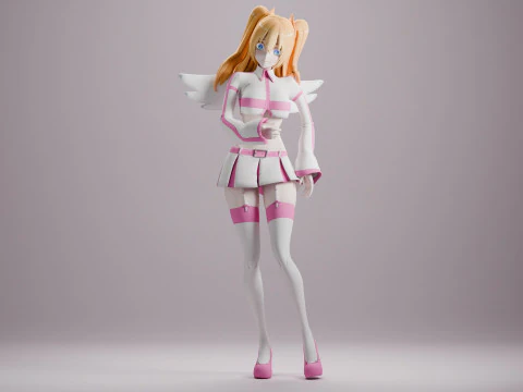 Nigoriri - Liliel Animation 3D Model