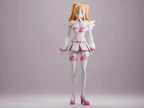 Nigoriri - Liliel Animation 3D Model