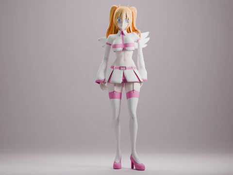 Nigoriri - Liliel Animation 3D Model