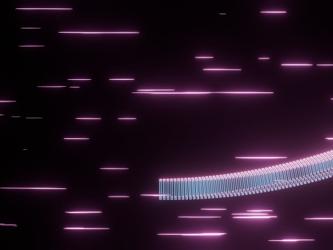 Abstract Torus Animation 3D 모델