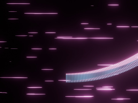 Abstract Torus Animation 3D 모델