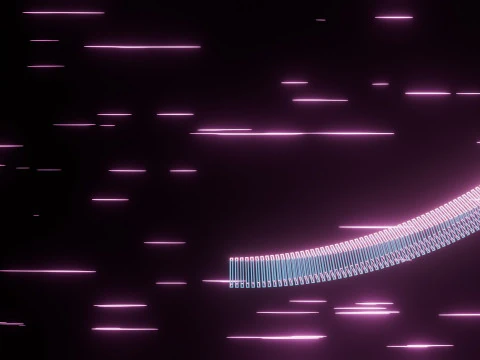 Abstract Torus Animation 3D Model