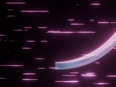 Abstract Torus Animation 3D 모델