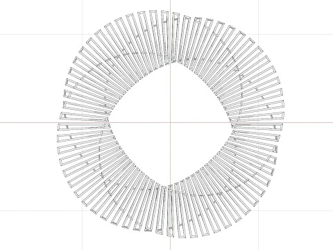 Abstract Torus Animation 3D Model