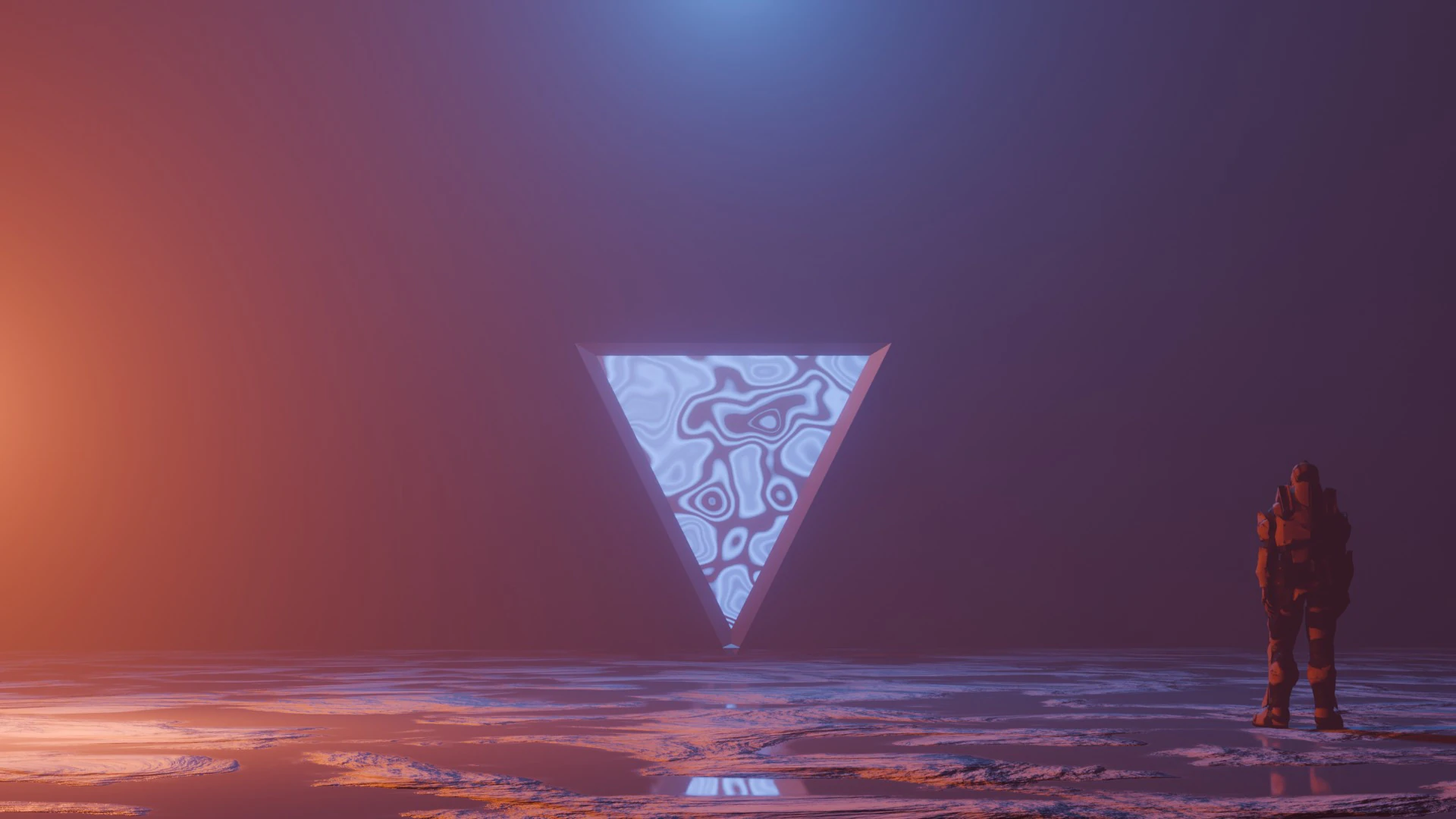 Bilim Kurgu Aydınlatma Nesneleri Animasyonu 3D Model .c4d .max .obj .3ds .fbx .stl .blend