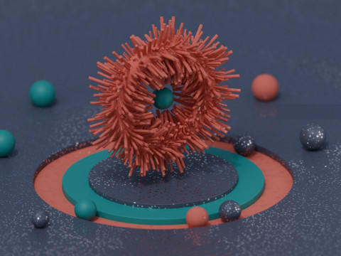 Satisfying Alien Loop Animation 3D 모델