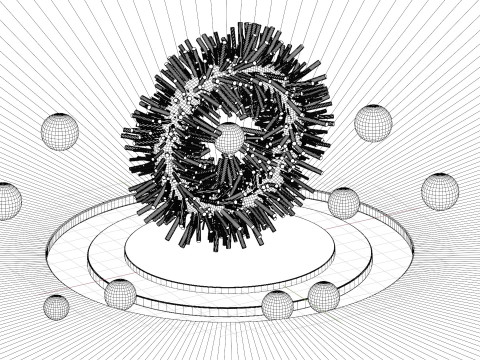 Satisfying Alien Loop Animation 3D 모델