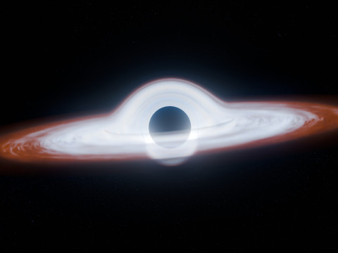 Black Hole Scene Animation Modello 3D