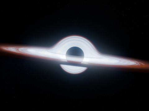 Black Hole Scene Animation Modello 3D