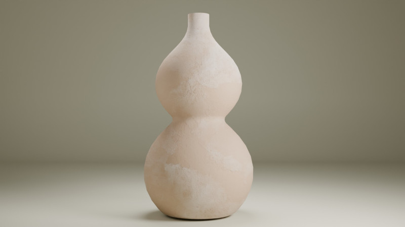 Gourd Bottle 3D 模型 .c4d .max .obj .3ds .fbx .stl .blend 