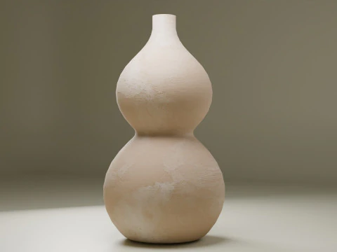 Botella de calabaza Modelo 3D