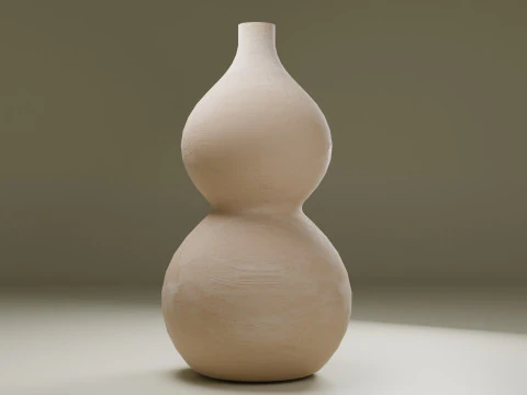 Botella de calabaza Modelo 3D