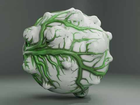 Alien Egg Animation 3D Model