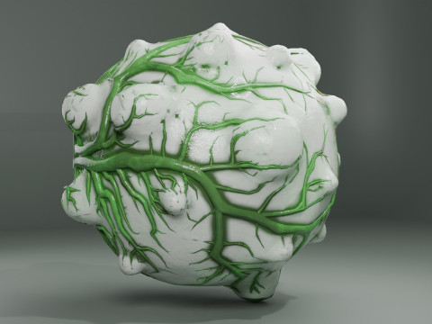 Alien Egg Animation 3D 모델