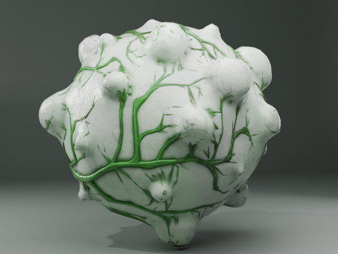 Alien Egg Animation 3D 모델