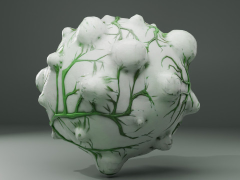 Alien Egg Animation 3D 모델