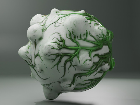 Alien Egg Animation 3D 모델