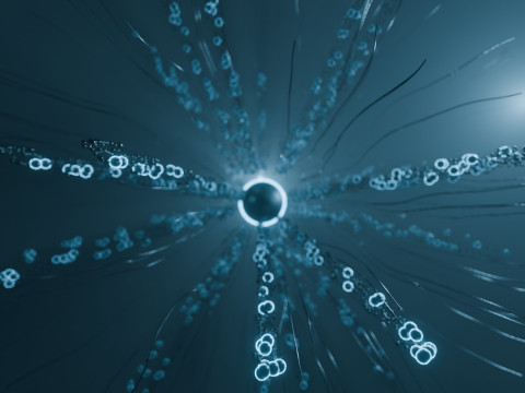 Microscopic Sci-Fi Animation 3D Модель