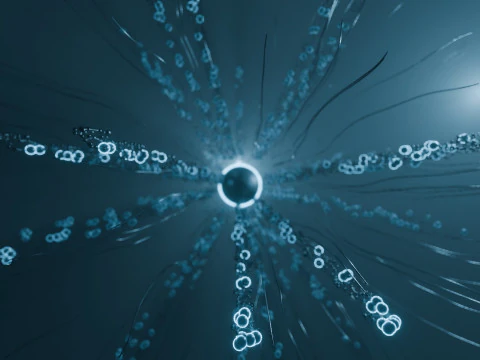 Microscopic Sci-Fi Animation 3D Model