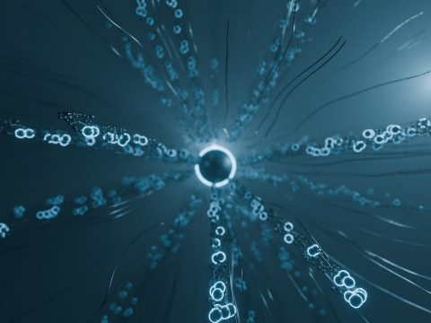 Microscopic Sci-Fi Animation 3D Модель
