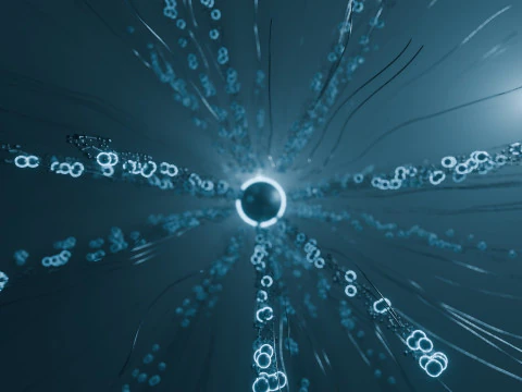 Microscopic Sci-Fi Animation 3D Model