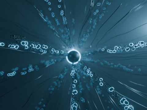 Microscopic Sci-Fi Animation 3D Модель