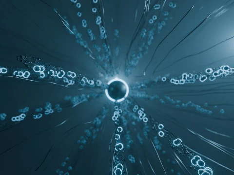 Microscopic Sci-Fi Animation 3D Model
