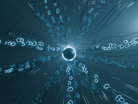 Microscopic Sci-Fi Animation 3D Model
